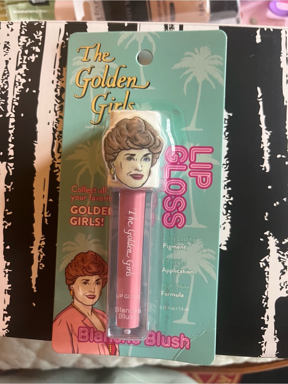 Blanched Blush Lip Gloss — Soft Pink Shine
